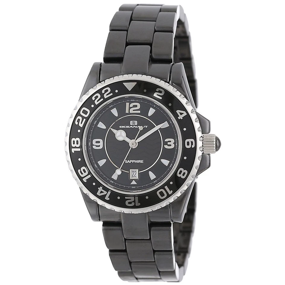 Oceanaut Women's Ceramic Black Dial Watch - CN1C2601 - Image 1 of 1
