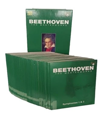 Beethoven The Masterworks 40 CD Box Set Meisterwerke Sammlung Musik  - Classics - Bild 1 von 4