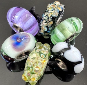 (Set of 6) Trollbeads Retired Sterling Silver Tuscany Kit TGLBE-00065 - Picture 1 of 5