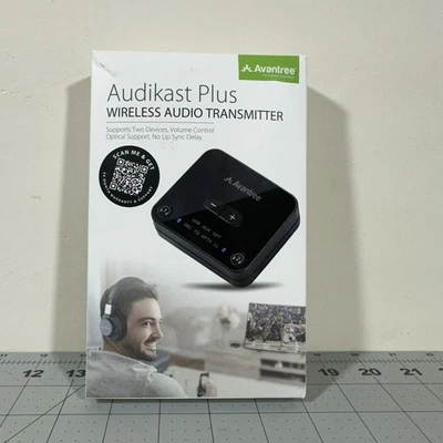 Avantree Audikast Plus Bluetooth 5.0 Transmitter with Direct Volume Control - Image 1 of 4