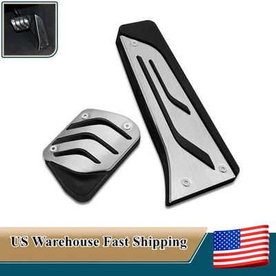 Cubierta automática del pedal del freno de gasolina para BMW F30 F10 E39 E81 E90 E60 X1 X3 X5 2 piezas Foto 1 de 4