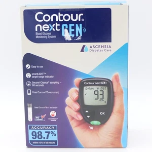 Contour Next Gen Blutzuckermessgerät Überwachungssystem Set versiegelte Verpackung Ablaufdatum 06/27 - Bild 1 von 5