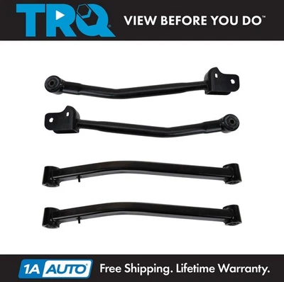 TRQ Control Arm Set Fits 2020-2022 Jeep Gladiator 2018-2022 Wrangler - Imagem 1 de 4
