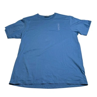 KENZO Blue Men's Short Sleeve Tee T-Shirt Men's Size XL FLAWED Bouquet Flowers - Image 1 of 4
