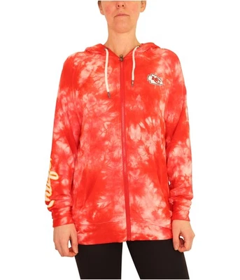 Sudadera con capucha deportiva G-III para mujer Kansas City Chiefs, roja, pequeña Foto 1 de 4