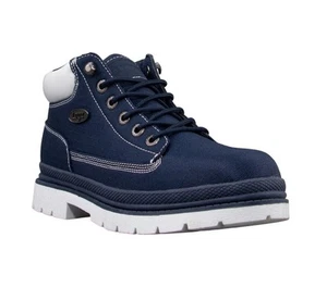 HOT SALE Lugz Men's Drifter Ripstop Classic Chukka Boot NAVY/WHITE- size 10.5 - Picture 1 of 4