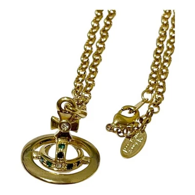 Vivienne Westwood Orb Necklace Gold 43cm Used From Japan - Image 1 of 4