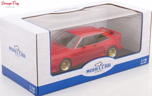 VW Scirocco Riege rot Modellauto Gruppe 1/18 - Bild 1 von 3