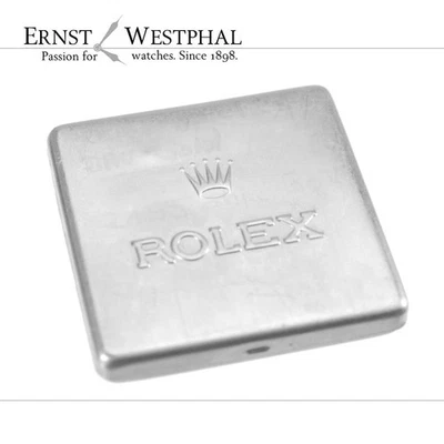 Original ROLEX Dose aus Aluminium 45 x 45 x 7,5 mm - Bild 1 von 2