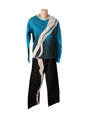 Uniforme Banda de Marcha Vintage Años 80 Azul Negro, Bobby Moffett, Unisex Talla Pequeña Foto 1 de 4