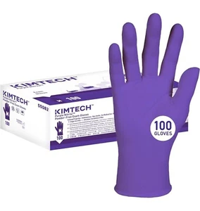 Guantes de examen Kimtech™ Purple Nitrile™ (55081), 5,9 mil, talla: S (caja 100) - Imagen 1 de 3