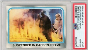 1980 Star Wars Empire Strikes Back "SUSPENDED IN CARBON FREEZE" #206 PSA 8 NM-MT - Picture 1 of 2