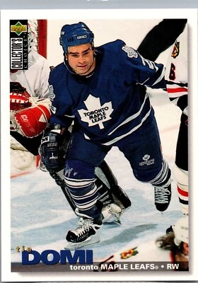 1995-96 Upper Deck Collector's Choice - #242 Tie Domi - Image 1 of 2