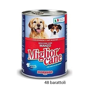 Miglior Cane Bocconi con manzo OFFERTA 48 scatole x 405 gr. cibo per cani - Foto 1 di 1