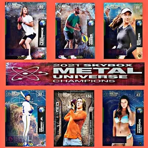 2021 Skybox Metal Universe Champions Multi-Sports 1-150 Pick Your Card - Picture 1 of 151