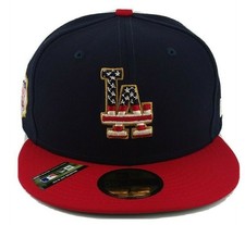 Los Angeles Dodgers New Era 2019 Stars & Stripes 4th of July On-Field 59FIFTY LA