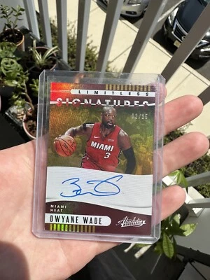 Dwayne Wade Limitless Signature Autograph  - Image 1 of 2
