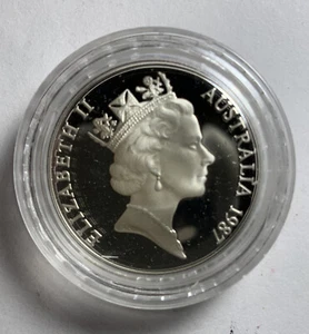 Australia $10 1987 Proof w/Display Case, New South Wales, Sterling silver - Picture 1 of 6