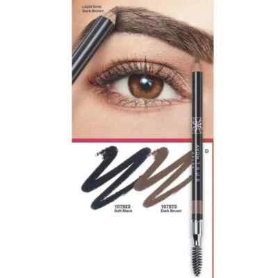 Define Your Brows! Avon DARK BROWN Eyebrow Pencil + Brush, True Color! HTF🍫 - Image 1 of 2