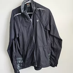 PEARL IZUMI Elite Barrier Packable Windbreaker Rain Shell Jacket Mens XL Blue - Picture 1 of 11