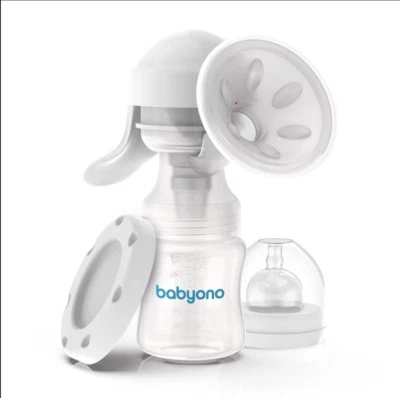 Manual Breast Pump Nursing Milk Maker Baby Nipple Suction Breastfeeding 150 ml - Image 1 of 2