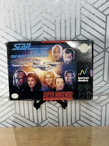 Star Trek: The Next Generation (Super Nintendo) SNES komplett im Karton CIB - Bild 1 von 6