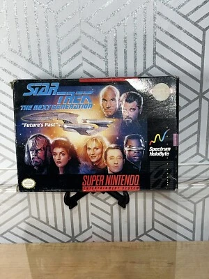 Star Trek: The Next Generation  (Super Nintendo) SNES Complete in box CIB - Image 1 of 4