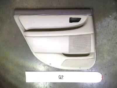 Nuevo panel de moldura de puerta trasero izquierdo OEM 2000-2004 Toyota Avalon marrón tostado cuero desnudo Foto 1 de 2