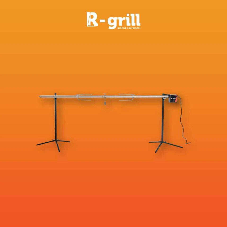 XXL TOURNEBROCHE BARBECUE XXL 190/85cm tourne broche pour méchoui - Photo 1/4