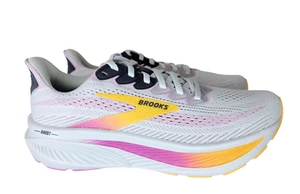 NEW Brooks Ghost 17 Running Shoes, Oyster/Apricot/Pink, Women's 7.5 B - Picture 1 of 5