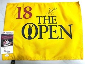 Cameron Cam Smith Signed Official Undated British Open Flag JSA CERT #1 - Picture 1 of 1