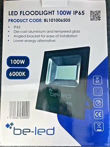 100 Watt LED Fluter Fluter Außen Garten Sicherheitslampe - Bild 1 von 4