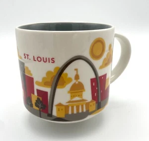 Starbucks St. Louis 14 Oz You Are Here Coffee Tea Collection Mug Cup 2015 - Picture 1 of 8
