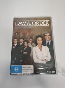 LAW & ORDER THE NINETEENTH YEAR DVD (M) Region 4 Free Postage - Picture 1 of 2