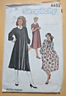 Simplicity 6653 Misses Vintage Maternity Dress Pattern Size 16 Preowned