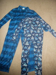 NWOT LOT 2 PR OLD NAVY HANUKKAH PAJAMAS SIZE 8 & 10 - Picture 1 of 4
