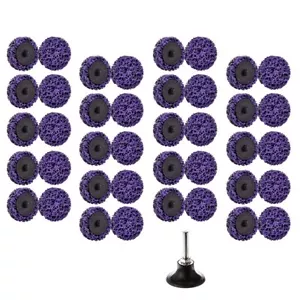 40 Pcs 2 Inch Stripping Wheel Strip Discs for Drills Die Grinder Surface Prep - Picture 1 of 5