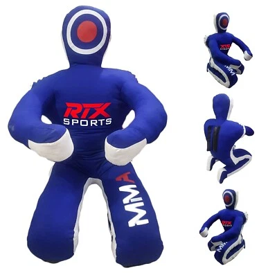 RTX SPORTS RTX MMA Brazilian Jiu Jitsu Submission Sitting Grappling Dummy Canvas (Unfilled)