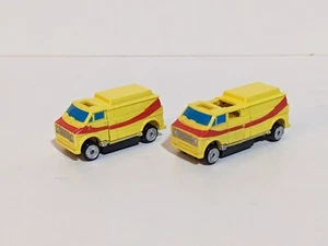 Vintage 1991 Galoob Micro Machines Imposters Ford Changing Stretch Van Lot of 2! - Picture 1 of 14