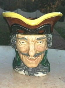 Vintage Royal Doulton Toby Mug Dick Turpin Pistol Handle 3 1/2" Hand Painted - Picture 1 of 7