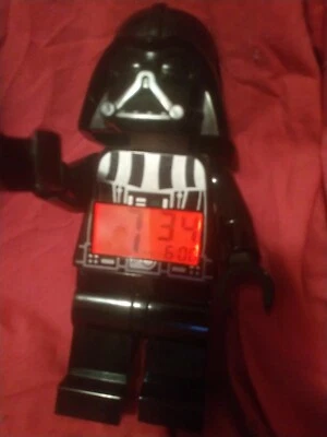 Lego Star Wars Darth Vader Alarm Clock, Minifig, Figure UK seller !!!!! - Image 1 of 4