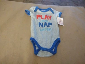 Boy's Next Big Thing One Piece Swiggles Brand Size 3/6 Months NWT! - Picture 1 of 2