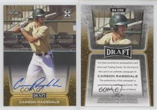 2020 Leaf Draft Auto Gold Carson Ragsdale #BA-CR2 Auto