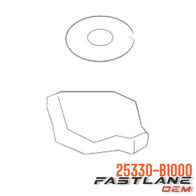 2015-2024 HYUNDAI ELANTRA/KONA/ACCENT/VELOSTER/SANTA FE CAP NEW OEM 25330-B1000 - Image 1 of 4