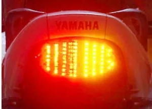 Yamaha V-STAR 650/1100 Custom, YZF600R Integrated LED Taillight with Smoked Lens - Picture 1 of 9