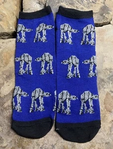 Star Wars AT AT Symbol Socks. New. No Show. Size: 8-12 - Picture 1 of 6