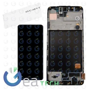 DISPLAY LCD ORIGINALE SAMSUNG SERVICE PACK PER GALAXY A51 SM-A515 NERO + FRAME - Photo 1/2
