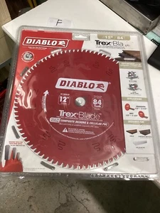 Diablo Trex Blade Turbo Rim 12" 84Cutting Teeth Composite Decking & Cellular PVC - Bild 1 von 2