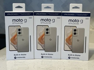 Motorola Moto G Stylus 5G 2024 UNLOCKED 256GB Caramel Latte - BRAND NEW, SEALED - Picture 1 of 3