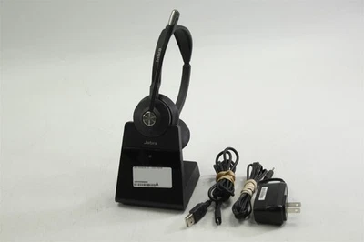 Jabra Engage 75 Stereo Wireless Headset and Base w/ Adapter & USB 9559-583-125 - Image 1 of 4